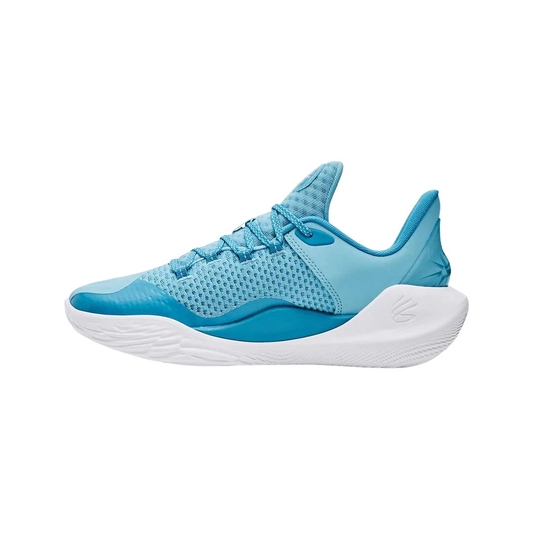 IceGuard™ - White/blue court sneakers - Supportive fit with bold traction